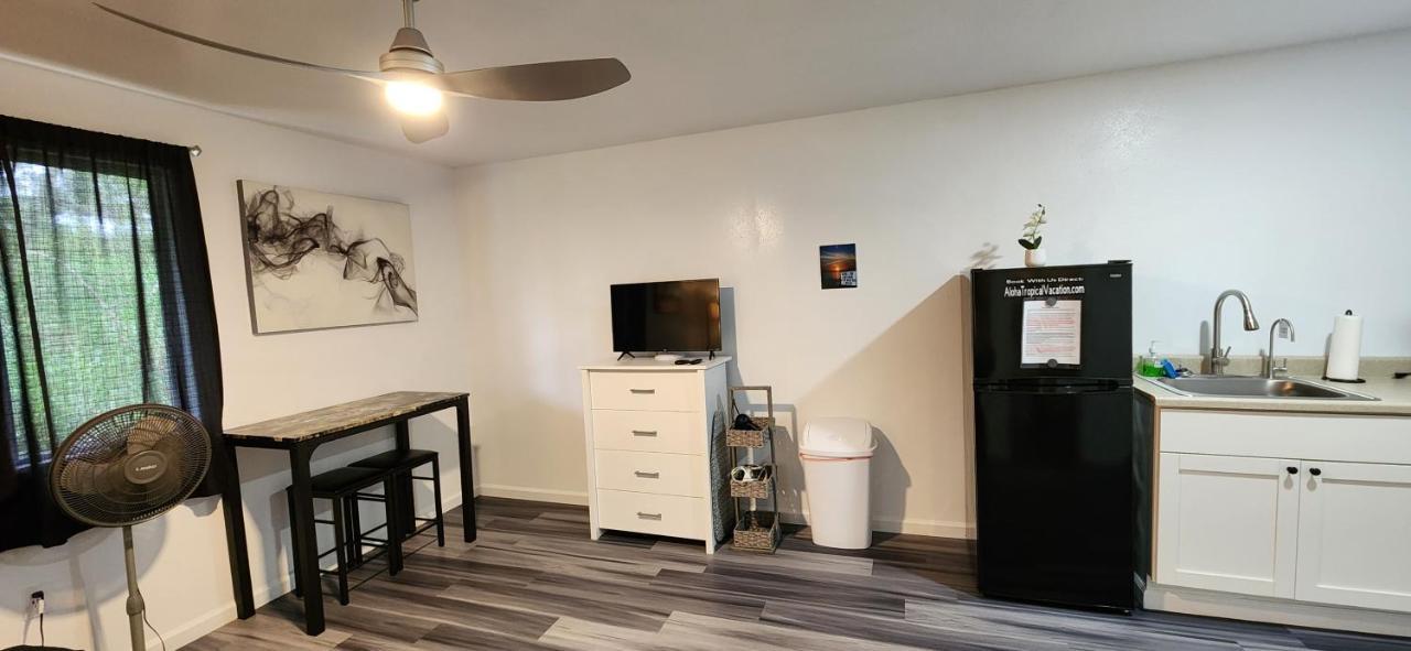 #2 Cozy Vacation Hideaway Self Checkin Studio Apt Keaau Luaran gambar